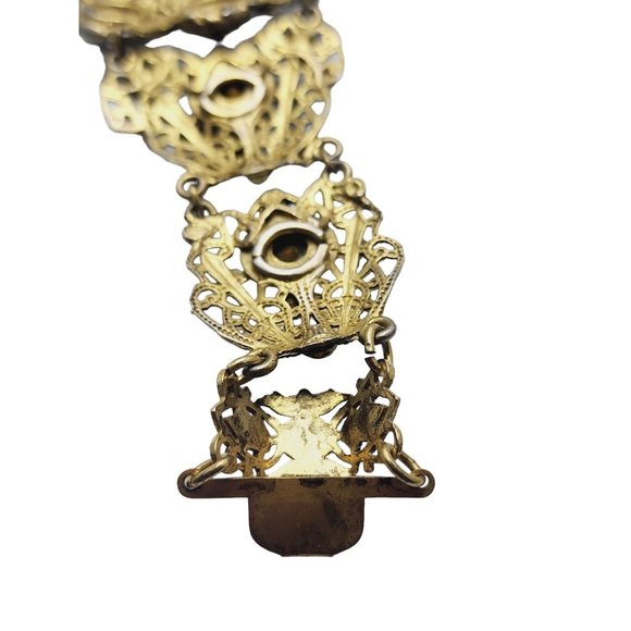 Vintage Spectacular Austro-Hungarian Jeweled Bracelet (A2207) - Picture 12 of 16